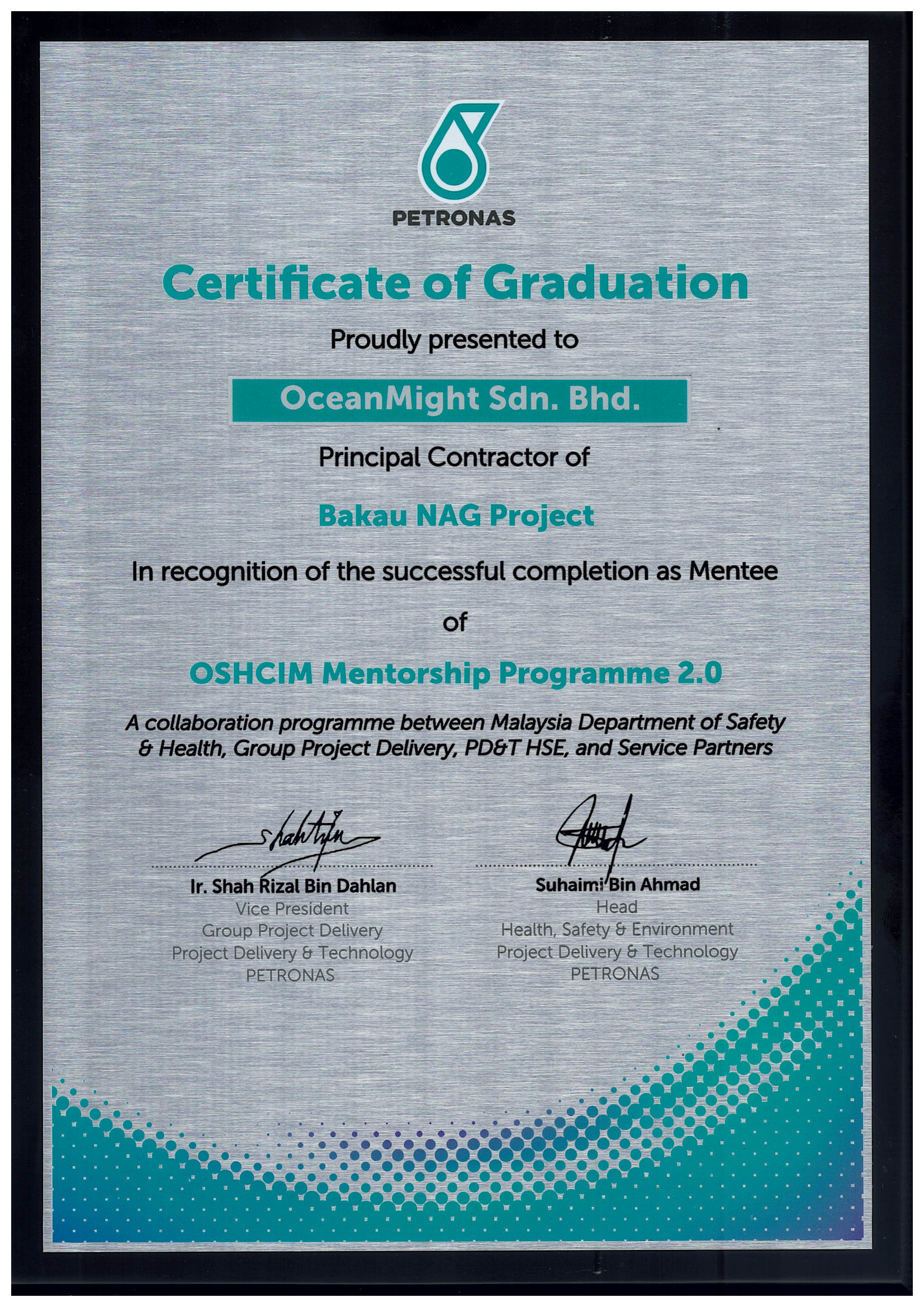 Principal Contractor of Bakau NAG Project